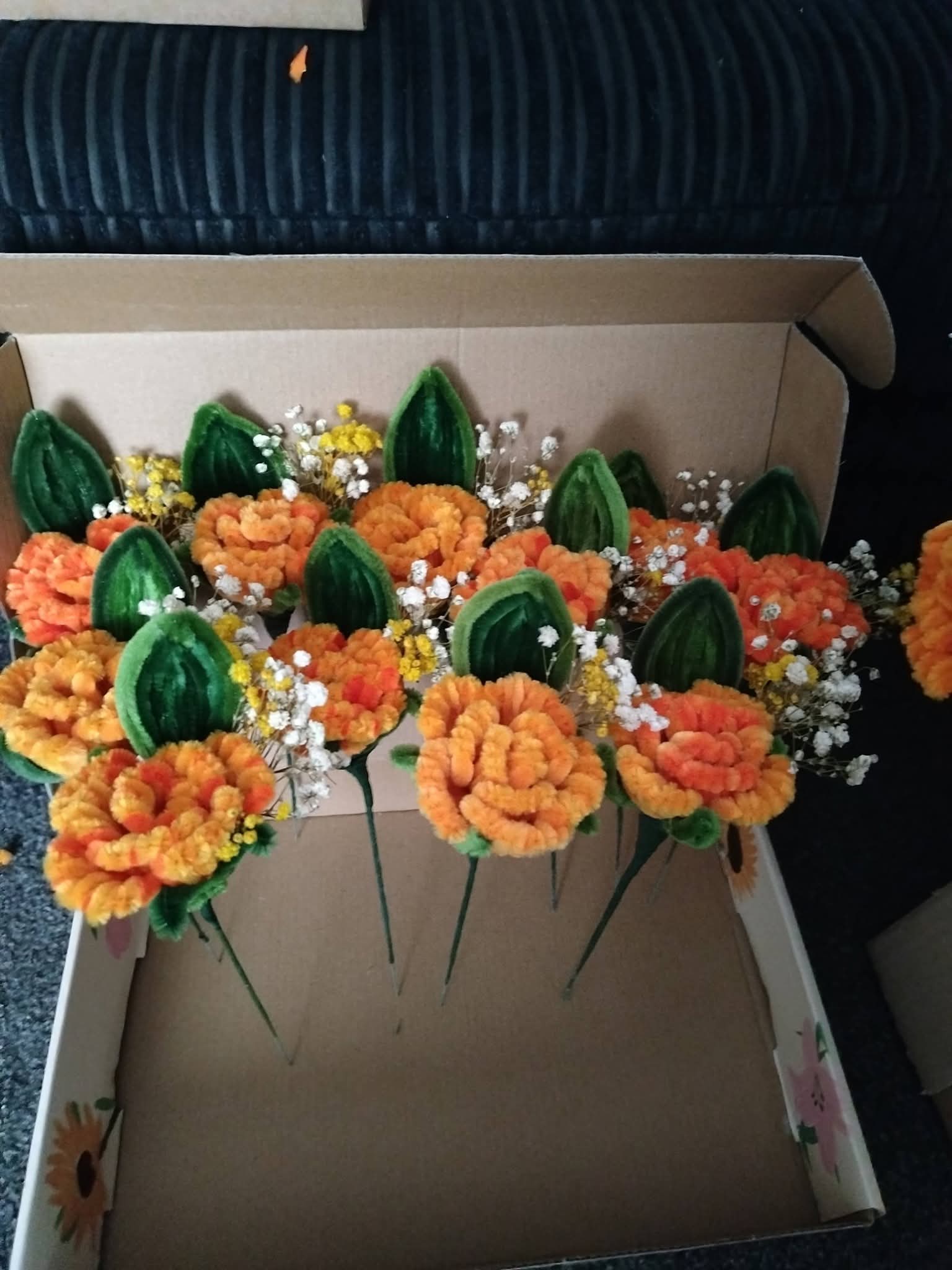 Orange Marigold Gift Set