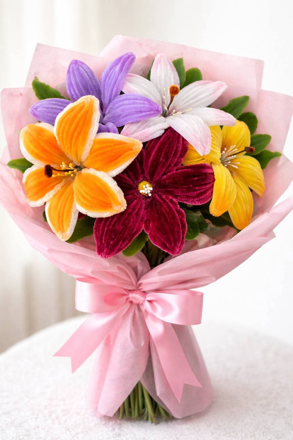 Kennedyz Kraftz handmade flower bouquet
